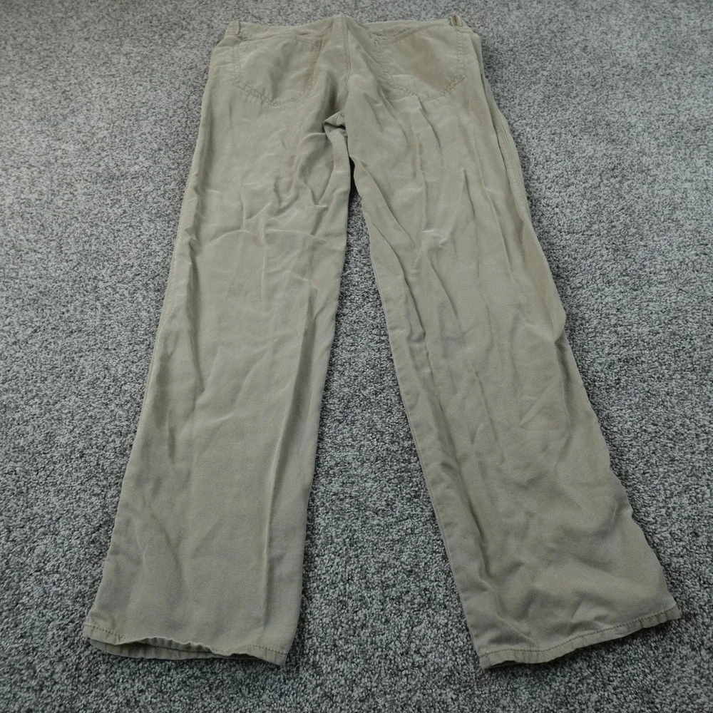 Tommy Bahama Pants Mens 36X32 Beige Tan Brown Chino Trouser Flat Front Preppy
